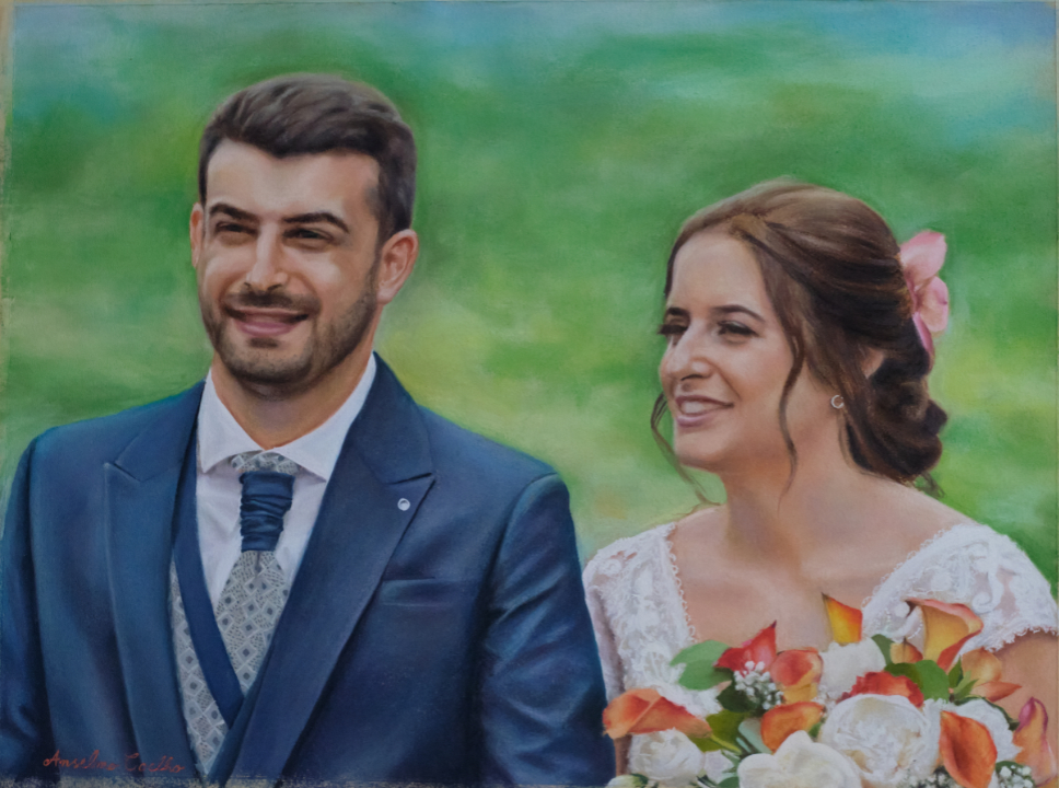 Retrato de Mónia e Ruben
