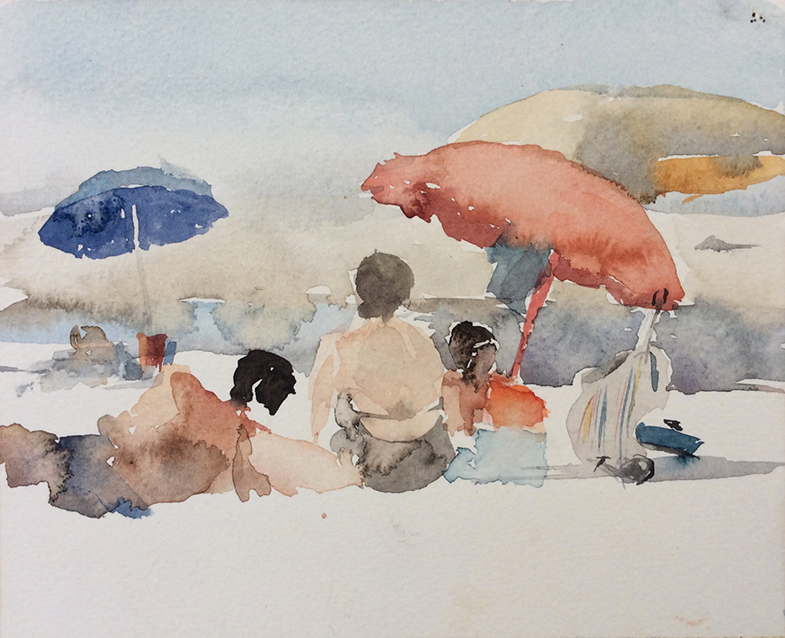 Uma tarde na praia